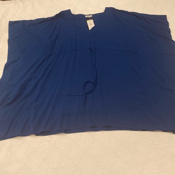 NWT Escapada Solid Aegean Blue s/s Ava Top in L/XL - Picture 6 of 7
